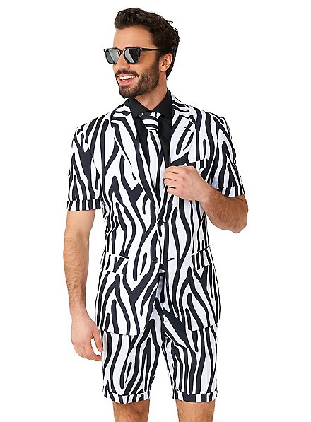 OppoSuit Estate Zazzy Zebra Suit - maskworld.com