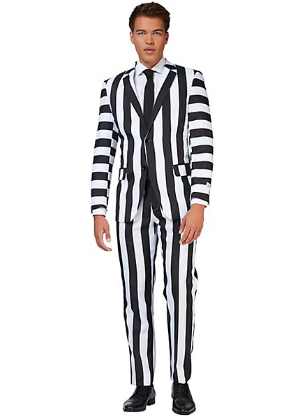 Bioworld Beetlejuice Betelgeuse Combinaison à capuche pour hommes, Bju Betelgeuse, taille M