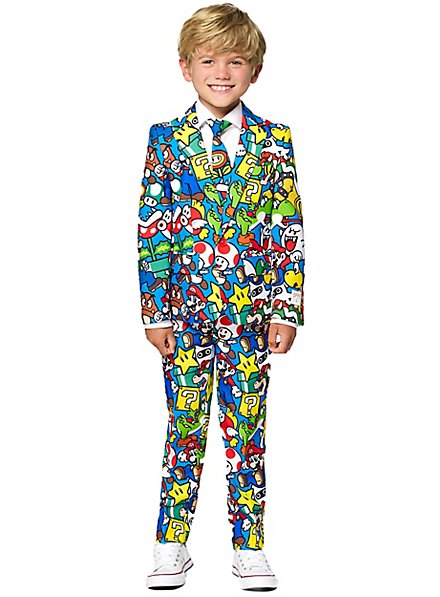 OppoSuit Tuta da Super Mario per bambini