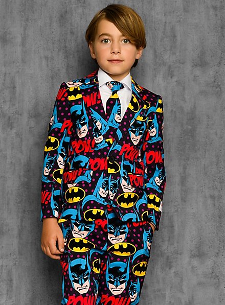 OppoSuits Boys Dark Knight Suit for Children