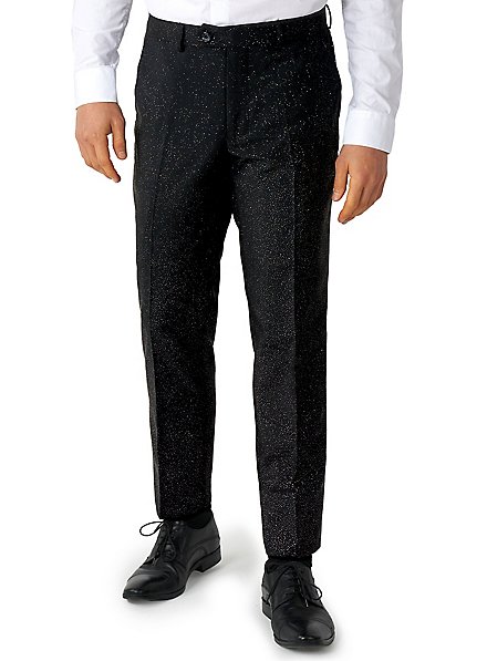 Glitter suit pants