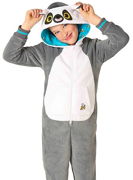 OppoSuits Lemur Onesie für Kinder