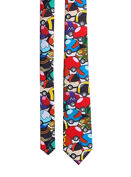 OppoSuits Pokémon Tie - Pokéball - maskworld.com