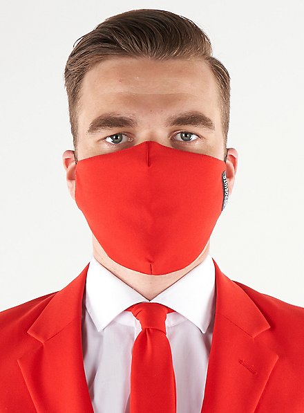 OppoSuits Red Devil Mundschutz Maske