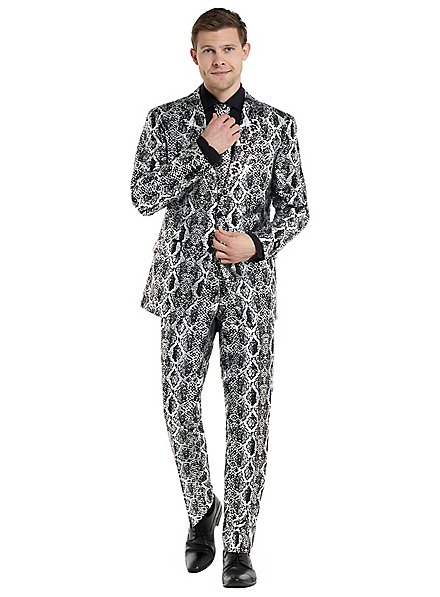 OppoSuits Silver Snakes Tuta 