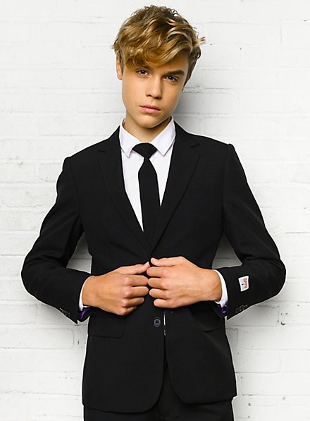 OppoSuits Teen Black Knight Anzug für Jugendliche