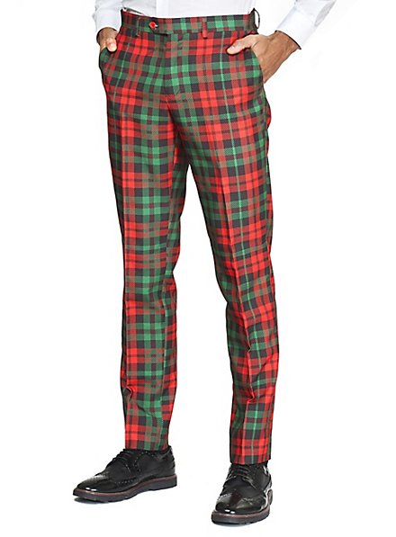 OppoSuits Trendy Tartan Suit - maskworld.com