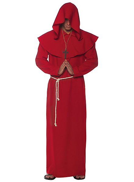 Ordensbruder Kostüm rot