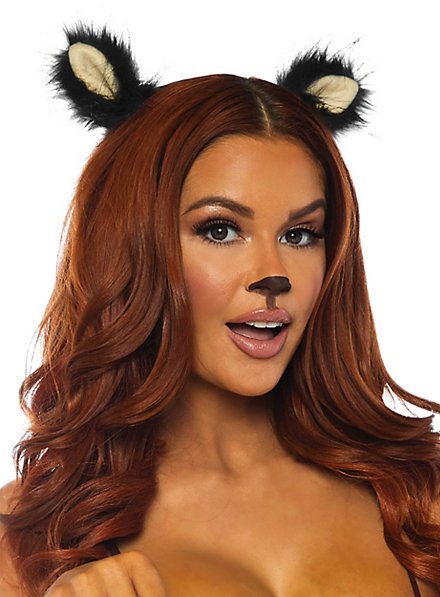 Orejas De Pelo Negro