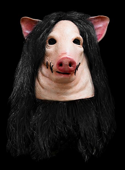 Original Saw Pig Deluxe Schweinemaske aus Latex