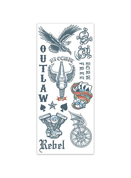 Outlaw Klæbe-Tatovering