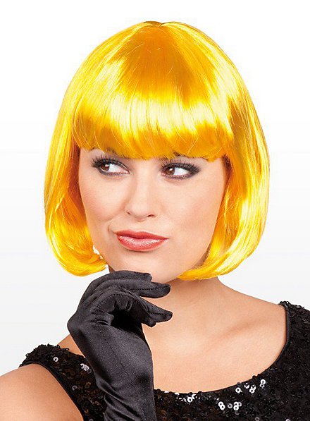 Pageboy yellow Wig