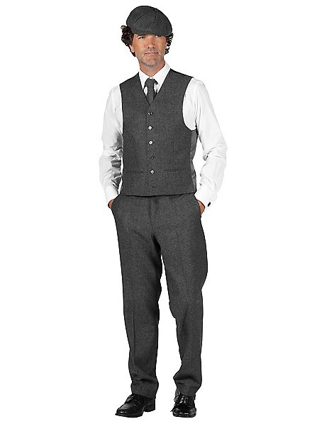 Pantalon de Déguisement des années 20 gris