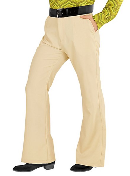 Pantalón De Hombre Años 70 Beige