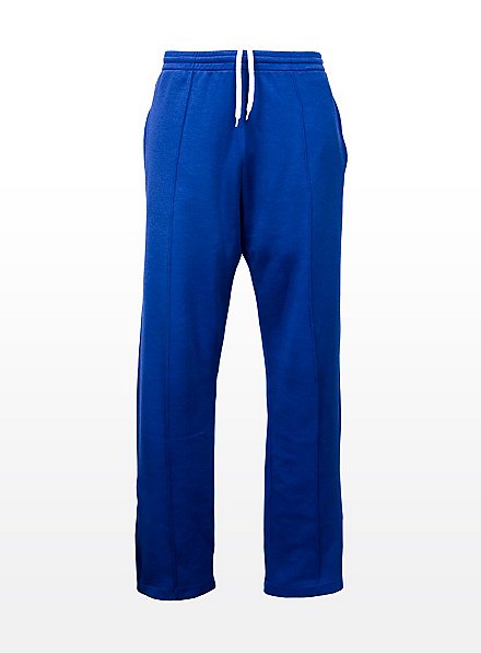 Pantalon de sport rétro bleu