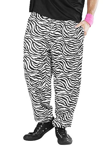 Pantaloni da jogging anni '80 tigrati