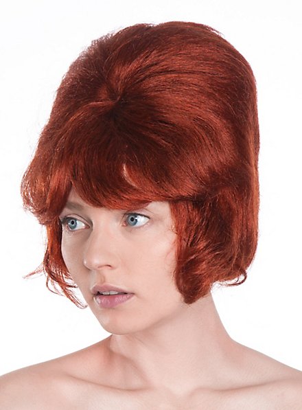 Parrucca Afro Anni 70 Wig Me Up - Stile Disco Funk, Colore Rosso Rame E Biondo - Foto 10
