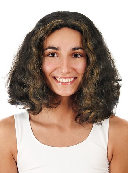 Perruque Longue Bouclée Couleur Châtain Cuivré Intense - Modèle EVA 322 - Neuf Avec étiquettes