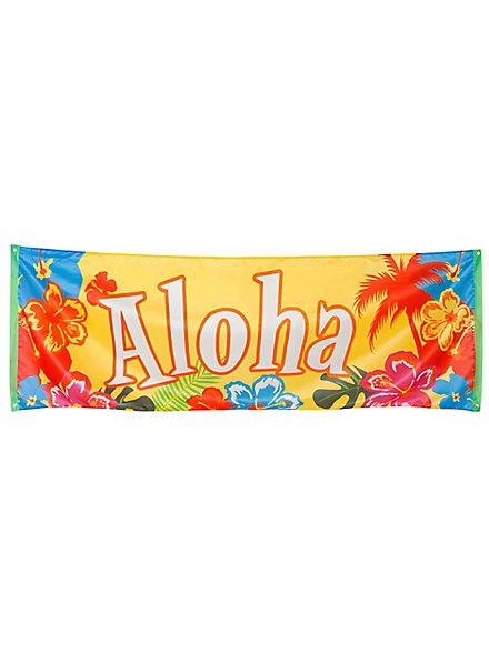 Partybanner Aloha Hawaii 