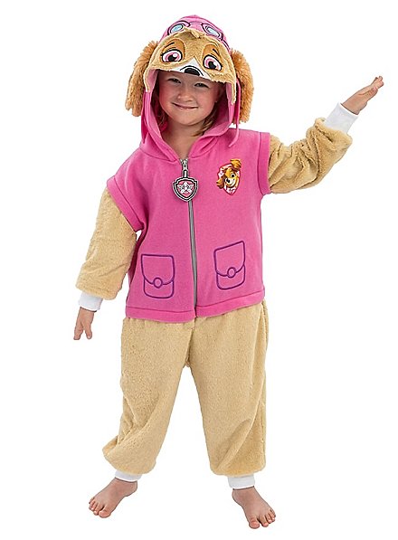 Paw Patrol Tuta Bambina Micropile Viola - Pigiama Morbido Con Licenza Ufficiale