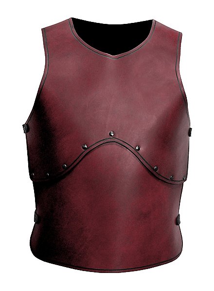 Peasant Warrior Leather Armor red 