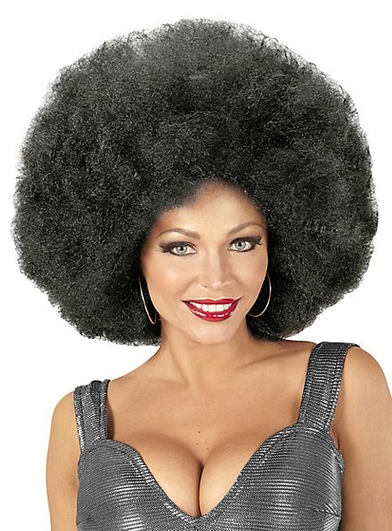 Peluca Afro XXL Negra