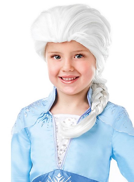 Peluca de Elsa de Frozen 2 para Niñas