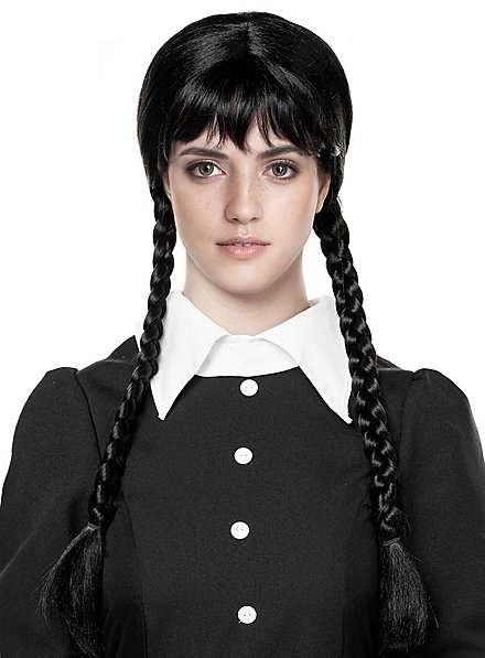 Peluca Goth Girl Para Adultos