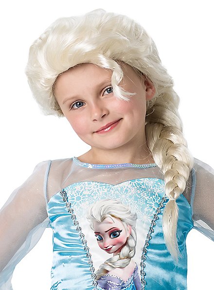 Peluca Infantil de Elsa de Frozen