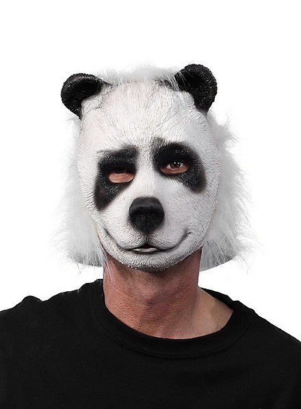 Pelziger Panda Maske