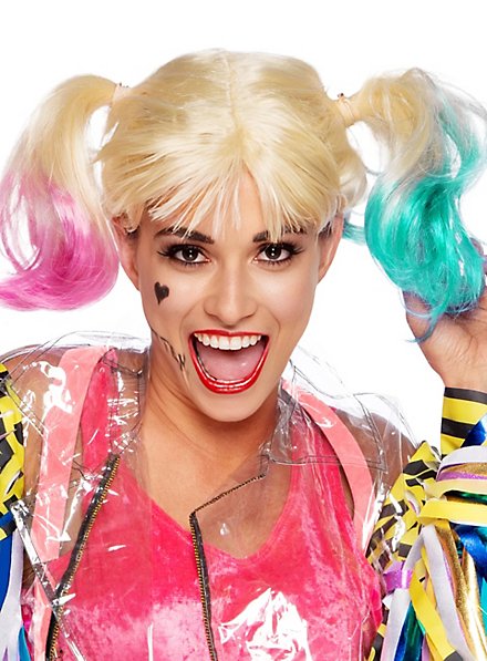 Perruque Harley Quinn Birds of Prey