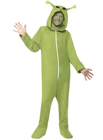Petit bonhomme vert Costume d'enfant
