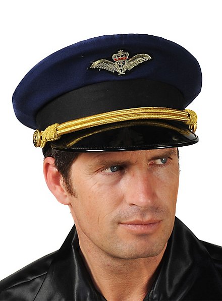 Pilot Hat blue 