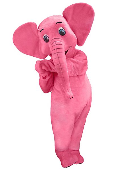 Pink Elephant Mascot