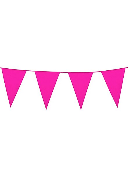 Pink pennant 10 metres - maskworld.com