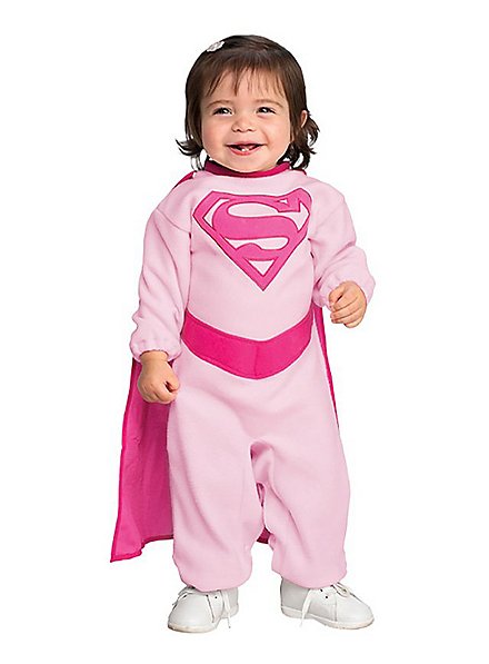 Pink Supergirl Baby Costume
