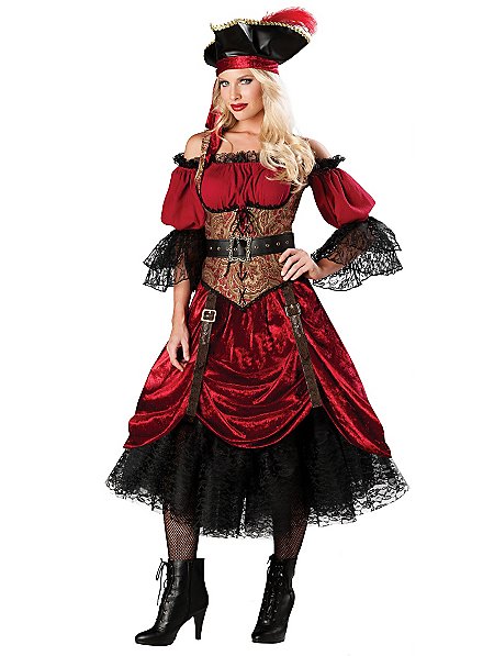 Pirate Costume Victorian Buccaneer Lady 