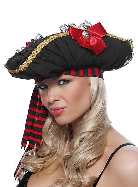 Pirate Hat with Lace 