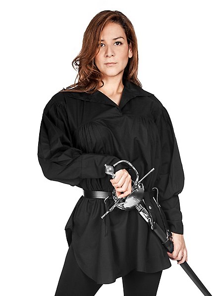Pirate Lady Shirt black 