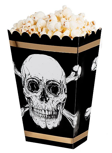 Pirate popcorn bags 4 pieces