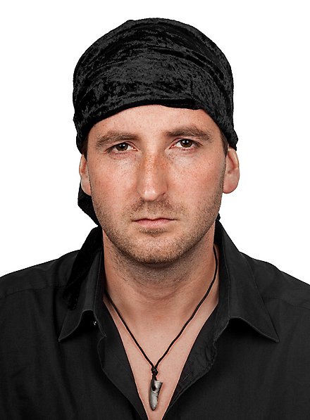 Piraten Hoofddoek Zwart