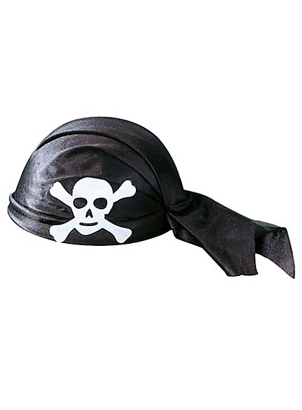 Piraten Kopftuch gebunden