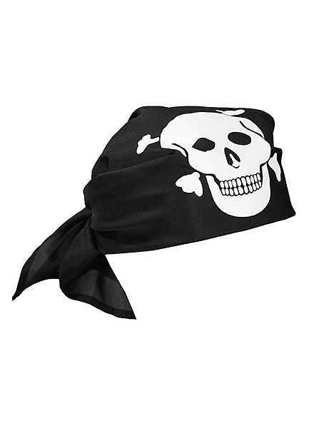 Piraten Kopftuch zum Selbstbinden