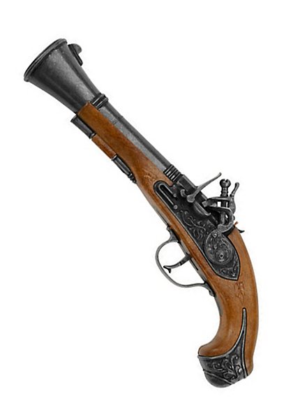 Piraten Pistool Blunderbuss, 100-Schots