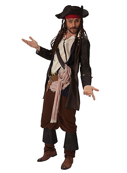 Pirates Of The Caribbean Jack Sparrow Kostüm Deluxe 5597
