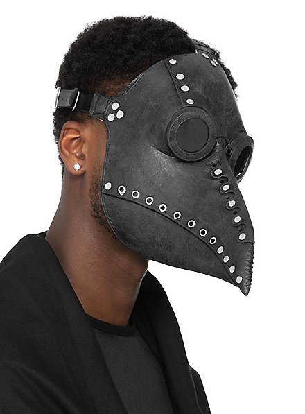 Plague doctor mask black
