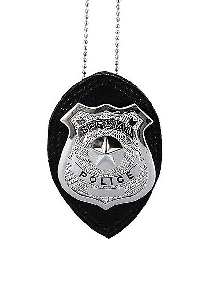 Police Badge Necklace 