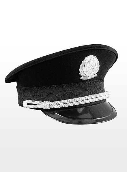 Polizeimütze schwarz 