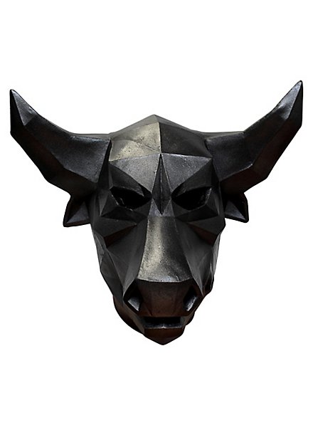 Polygon Stier Maske