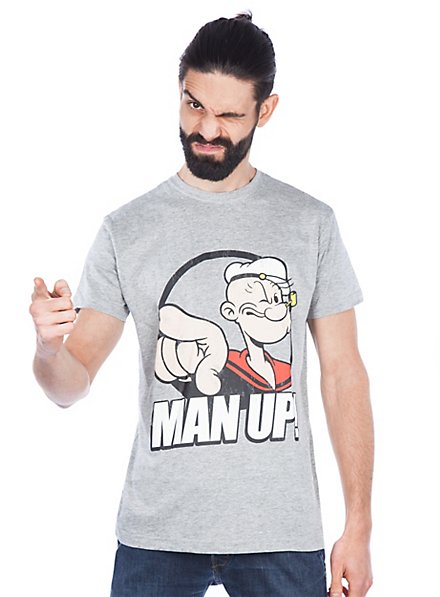 Popeye - Camiseta Man Up!